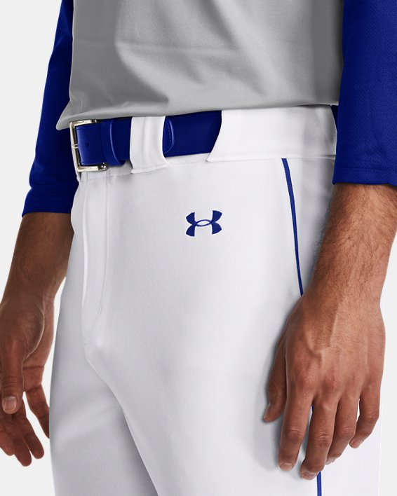 Men's UA Vanish Piped Baseball Pants, White, pdpMainDesktop image number 3